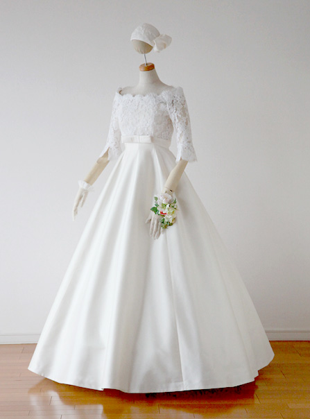 ローブ・ドゥ・マリエ セツコ アオキ | Dresses | 袖付きドレス